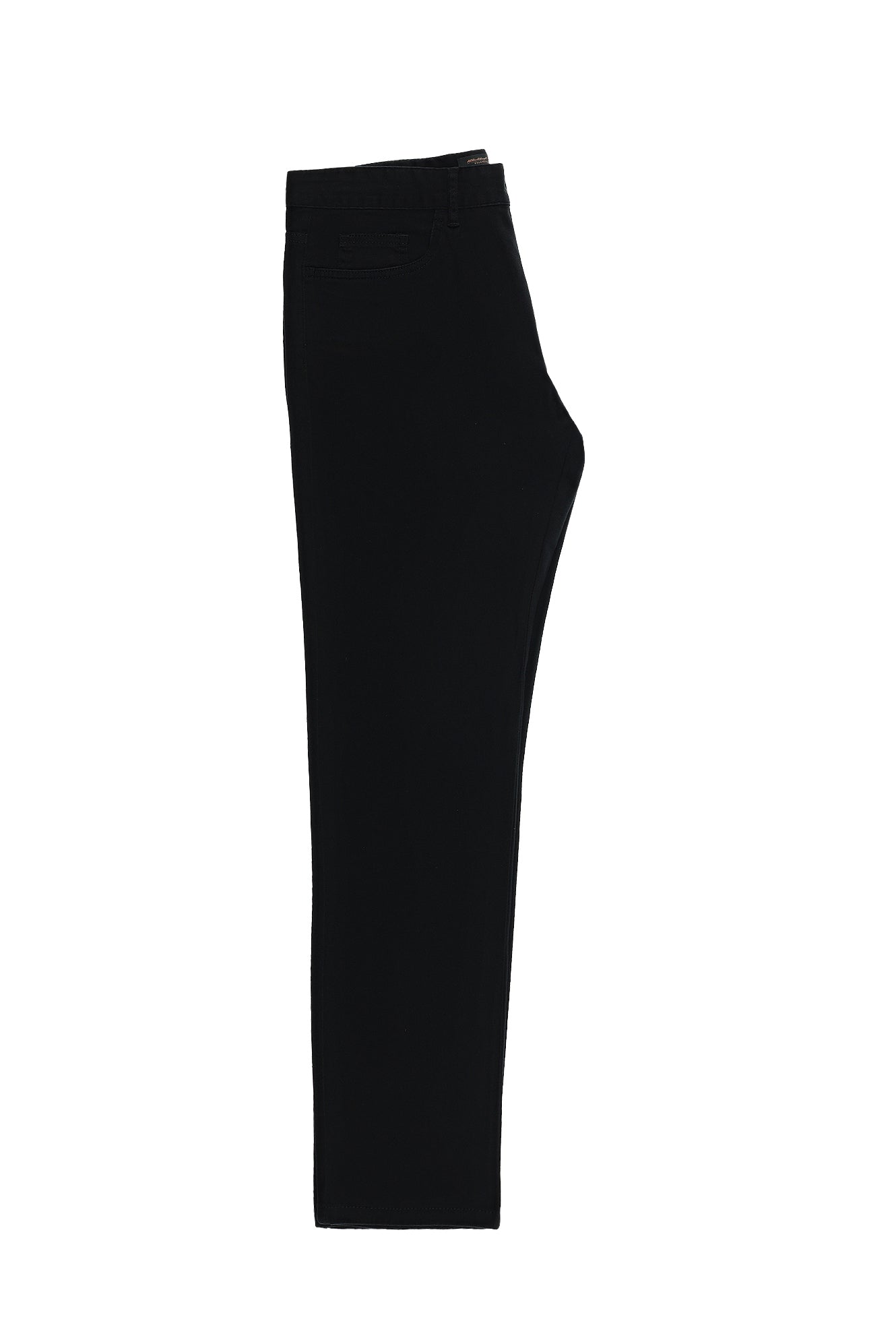 Siyah Slim Fit Dar Kesim Likralı Kanvas / Chino Pantolon