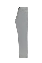 Açık Gri Regular Fit Likralı Kanvas / Chino Pantolon
