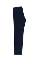 Orta Lacivert Slim Fit Dar Kesim Likral? Kanvas / Chino Pantolon-Abdullah Ki??l?