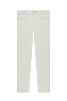Ekru Slim Fit Dar Kesim Likralı Kanvas / Chino Pantolon