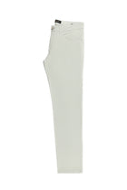 Ekru Slim Fit Dar Kesim Likralı Kanvas / Chino Pantolon
