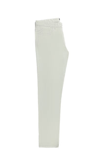 Ekru Regular Fit Likralı Kanvas / Chino Pantolon