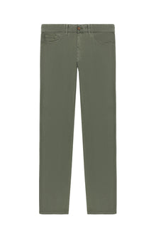 Orta Haki Regular Fit Standart Kesim Likral? Kanvas / Chino Pantolon-Abdullah Ki??l?