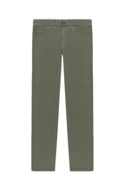 Orta Haki Regular Fit Likralı Kanvas / Chino Pantolon