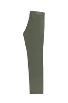 Orta Haki Regular Fit Likralı Kanvas / Chino Pantolon