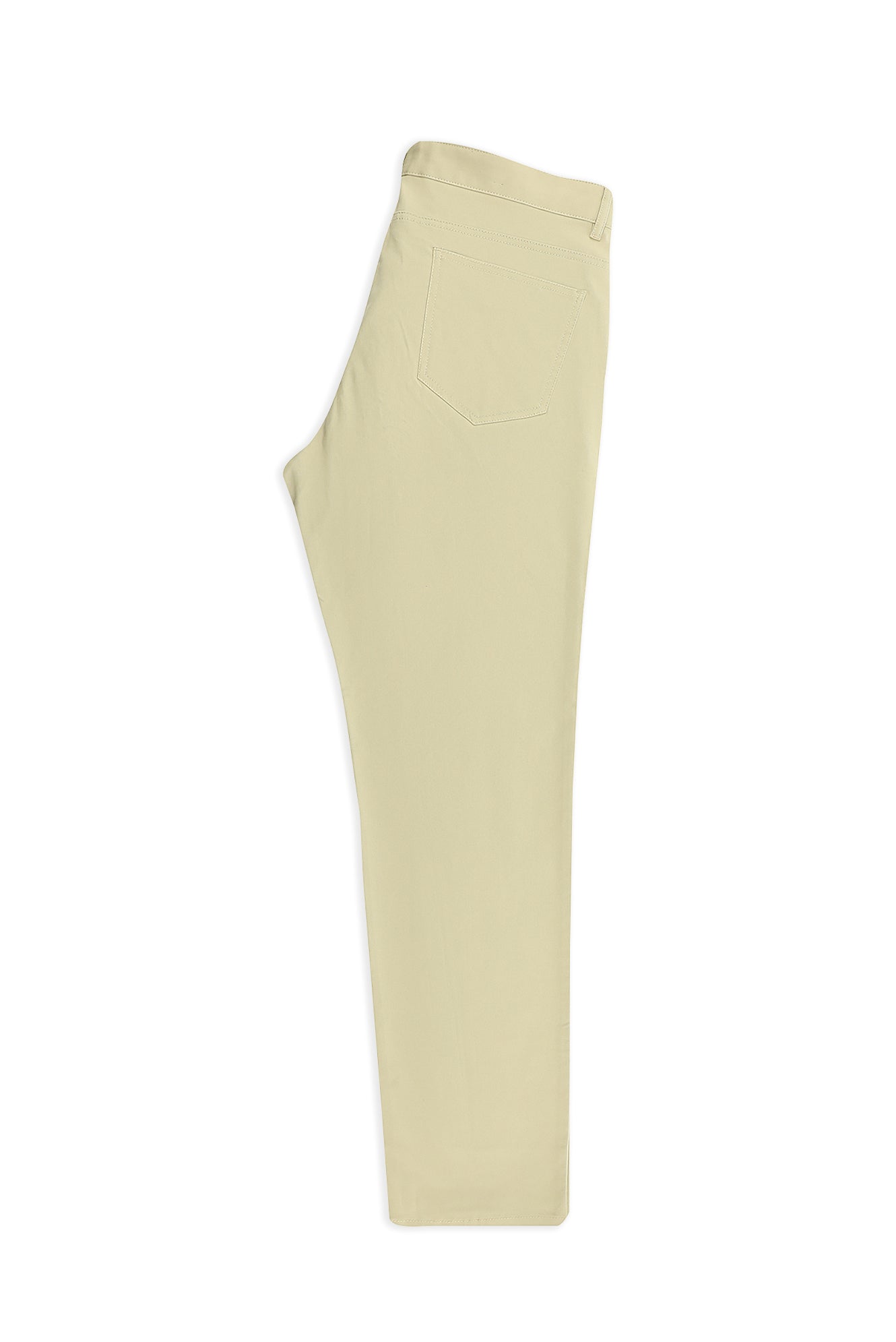 Açık Bej Relaxed Fit Rahat Kesim Likralı Kanvas / Chino Pantolon