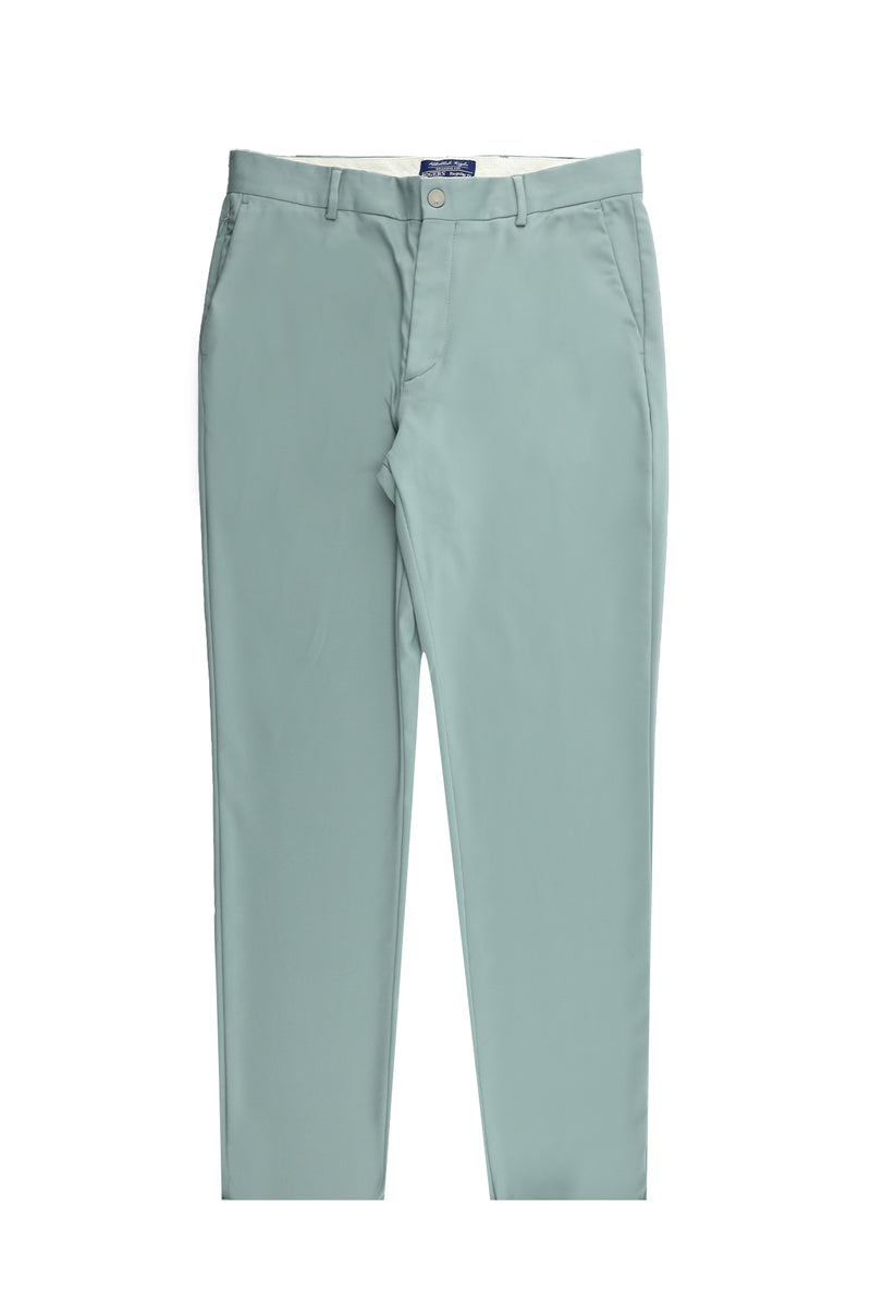 Su Yeşili Relaxed Fit Rahat Kesim Likralı Kanvas / Chino Pantolon
