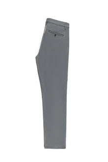 Orta Füme Regular Fit Standart Kesim Likral? Kanvas / Chino Pantolon-Abdullah Ki??l?