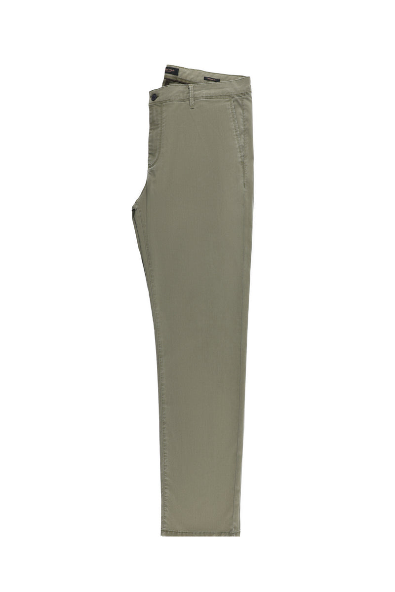 Açık Haki Regular Fit Likralı Kanvas / Chino Pantolon