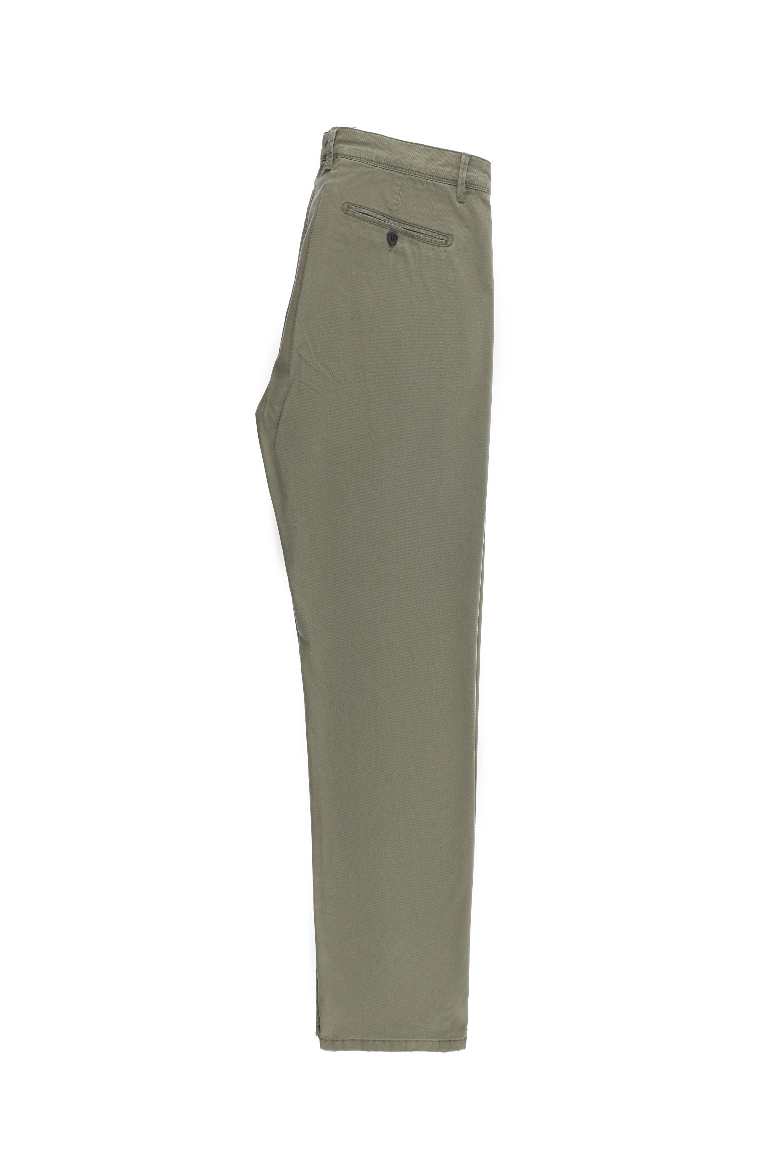 Açık Haki Regular Fit Likralı Kanvas / Chino Pantolon