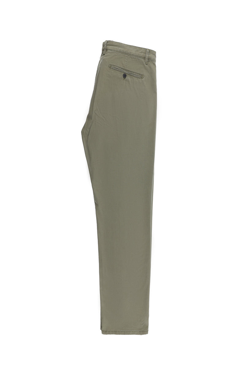 Açık Haki Regular Fit Likralı Kanvas / Chino Pantolon