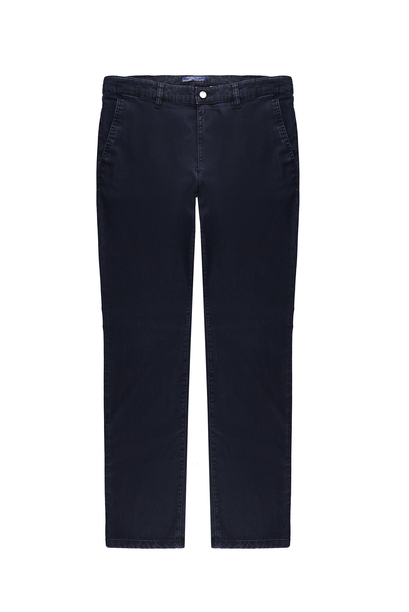 Koyu Lacivert Relaxed Fit Rahat Kesim Likralı Denim Look Pantolon
