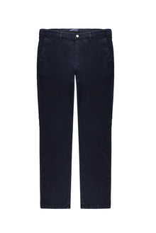 Koyu Lacivert Relaxed Fit Rahat Kesim Likralı Denim Look Pantolon