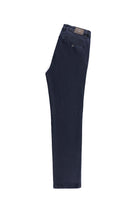 Koyu Lacivert Relaxed Fit Rahat Kesim Likralı Denim Look Pantolon