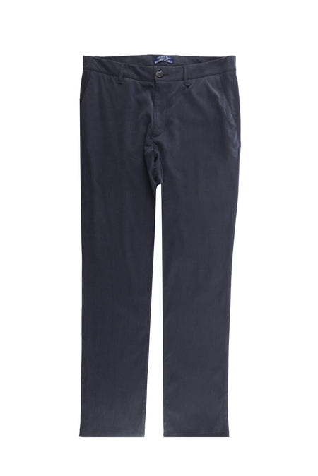 Orta Lacivert Likralı Kanvas / Chino Pantolon