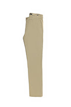 Açık Bej Slim Fit Dar Kesim Desenli Likralı Kanvas / Chino Pantolon