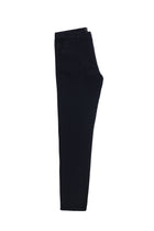 Orta Lacivert Regular Fit Desenli Likralı Kanvas / Chino Pantolon