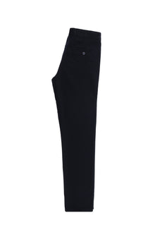 Orta Lacivert Regular Fit Desenli Likralı Kanvas / Chino Pantolon