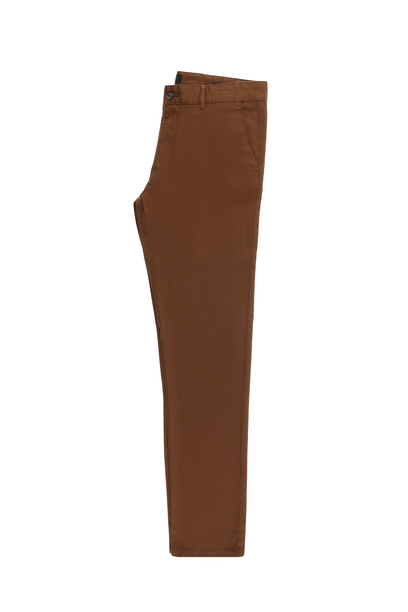 Tarçın  Regular Fit Desenli Likralı Kanvas / Chino Pantolon