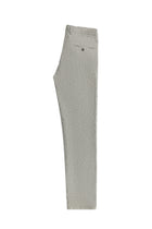 Açık Kahve  Slim Fit Dar Kesim Tokalı Keten Klasik Kumaş Pantolon