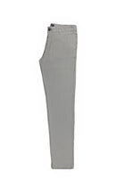 Orta Gri Regular Fit Keten Pantolon