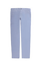 Açık Mavi Regular Fit Keten Pantolon