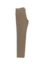 Koyu Vizon Regular Fit Keten Pantolon
