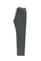 Koyu Füme Regular Fit Beli Lastikli İpli Keten Pantolon