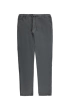 Koyu Füme Regular Fit Beli Lastikli İpli Keten Pantolon