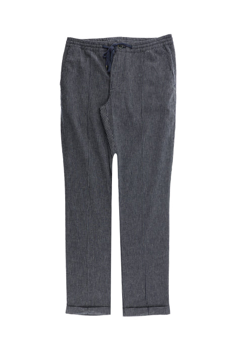 Koyu Lacivert Regular Fit Standart Kesim Kanvas / Chino Pantolon-Abdullah Ki??l?