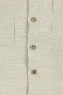 Açık Vizon Uzun Kol Oversize Spor Pamuk Gömlek