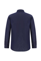 İndigo Uzun Kol Slim Fit Dar Kesim Denim Pamuk Gömlek