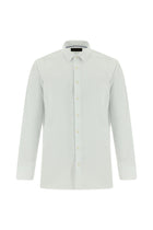 Beyaz Uzun Kol Slim Fit Dar Kesim Pamuk Gömlek