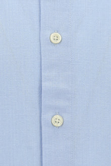 Açık Mavi Uzun Kol Slim Fit Dar Kesim Klasik Pamuk Gömlek