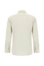 Taş Uzun Kol Slim Fit Dar Kesim Keten Gömlek