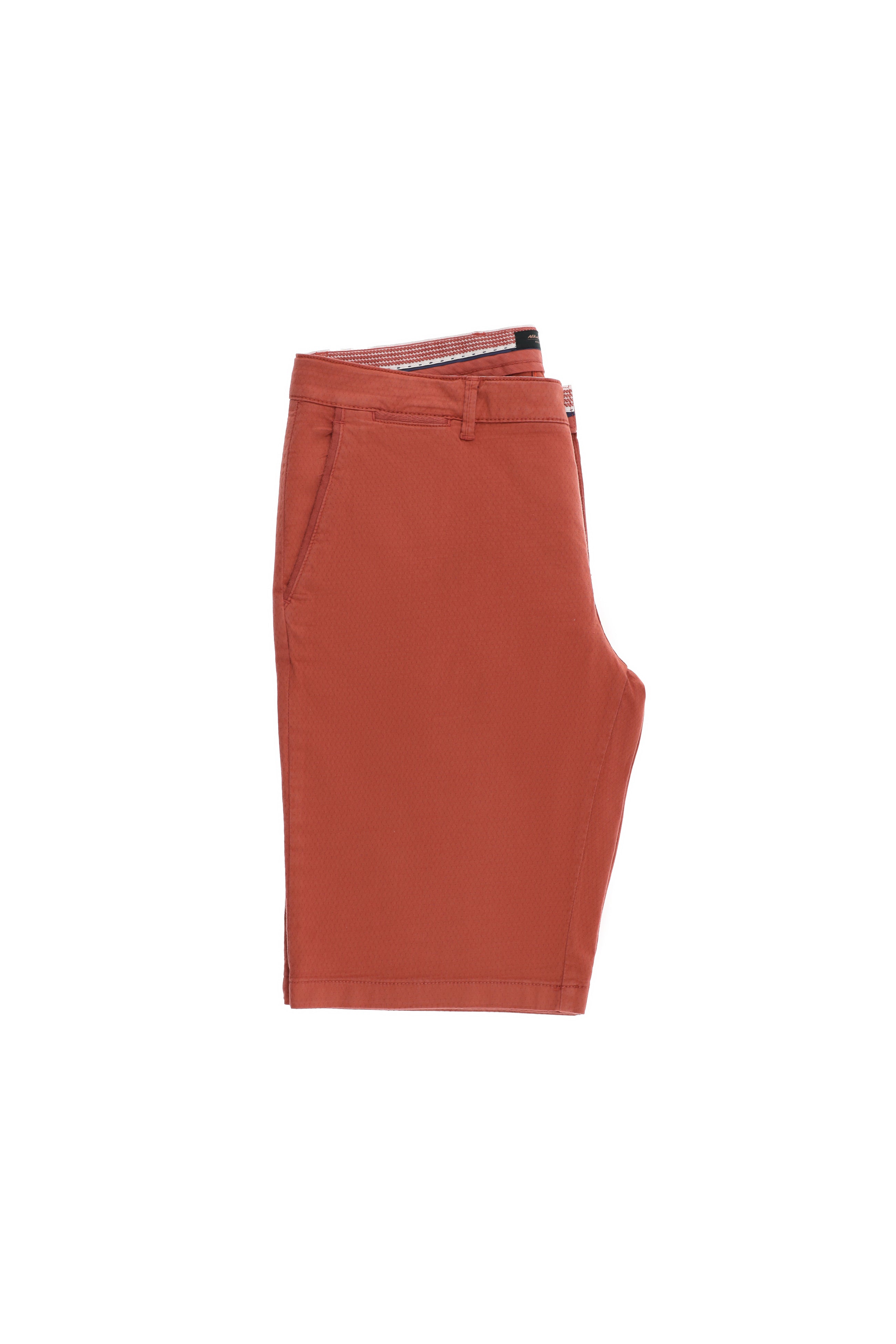 Kiremit Regular Fit Likralı Bermuda Şort
