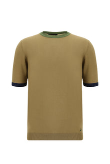 Orta Vizon Bisiklet Yaka Slim Fit Dar Kesim Desenli Nakışlı Pamuklu T-shirt