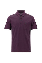 Açık Antrasit Regular Fit Desenli Nakışlı Merserize Pamuk Polo Yaka T-shirt