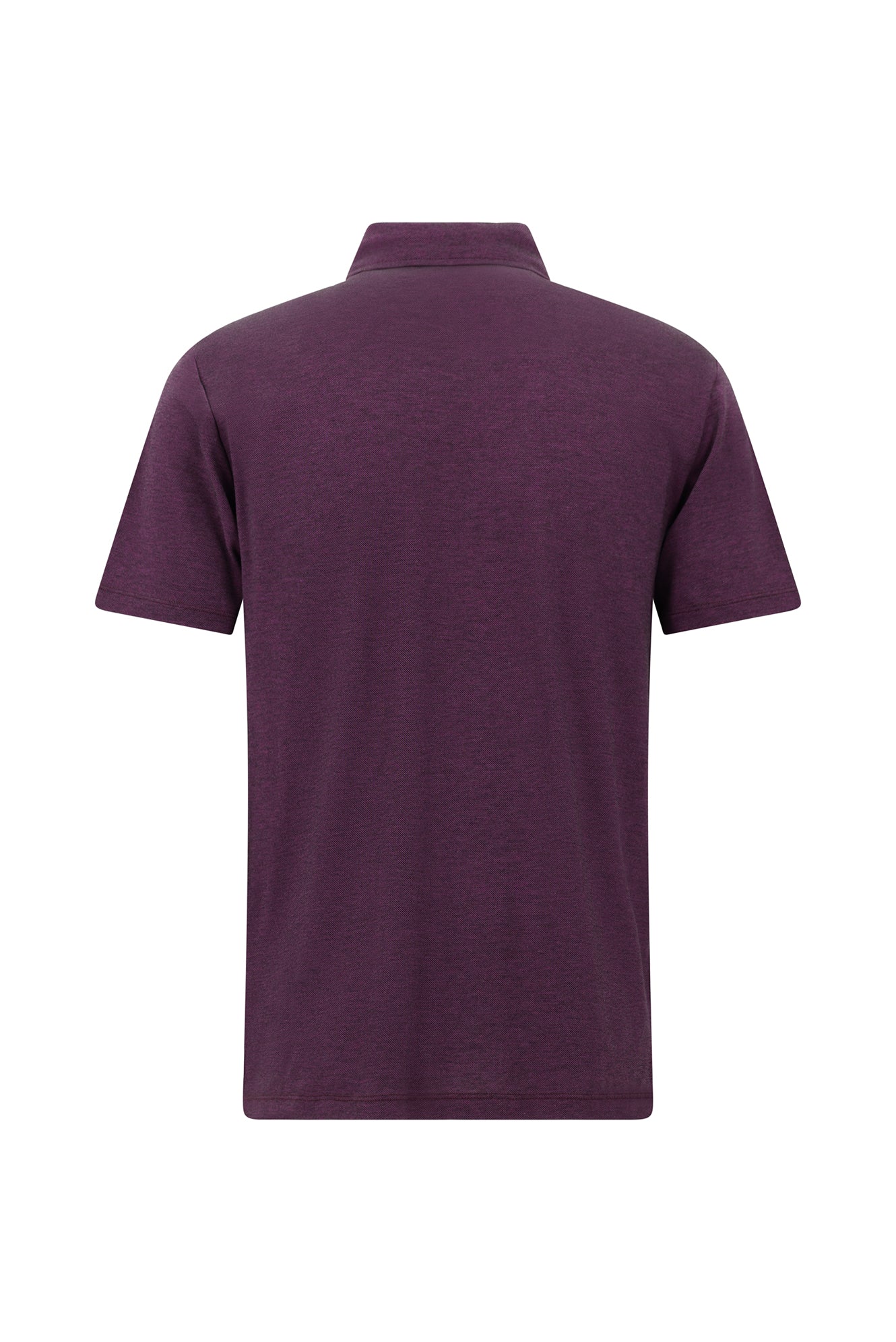 Açık Antrasit Regular Fit Desenli Nakışlı Merserize Pamuk Polo Yaka T-shirt