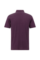 Açık Antrasit Regular Fit Desenli Nakışlı Merserize Pamuk Polo Yaka T-shirt