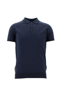Siyah Lacivert Regular Fit Pamuklu Polo Yaka T-shirt