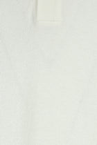 Kırık Beyaz Regular Fit Pamuklu Polo Yaka T-shirt