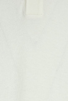 Kırık Beyaz Regular Fit Pamuklu Polo Yaka T-shirt