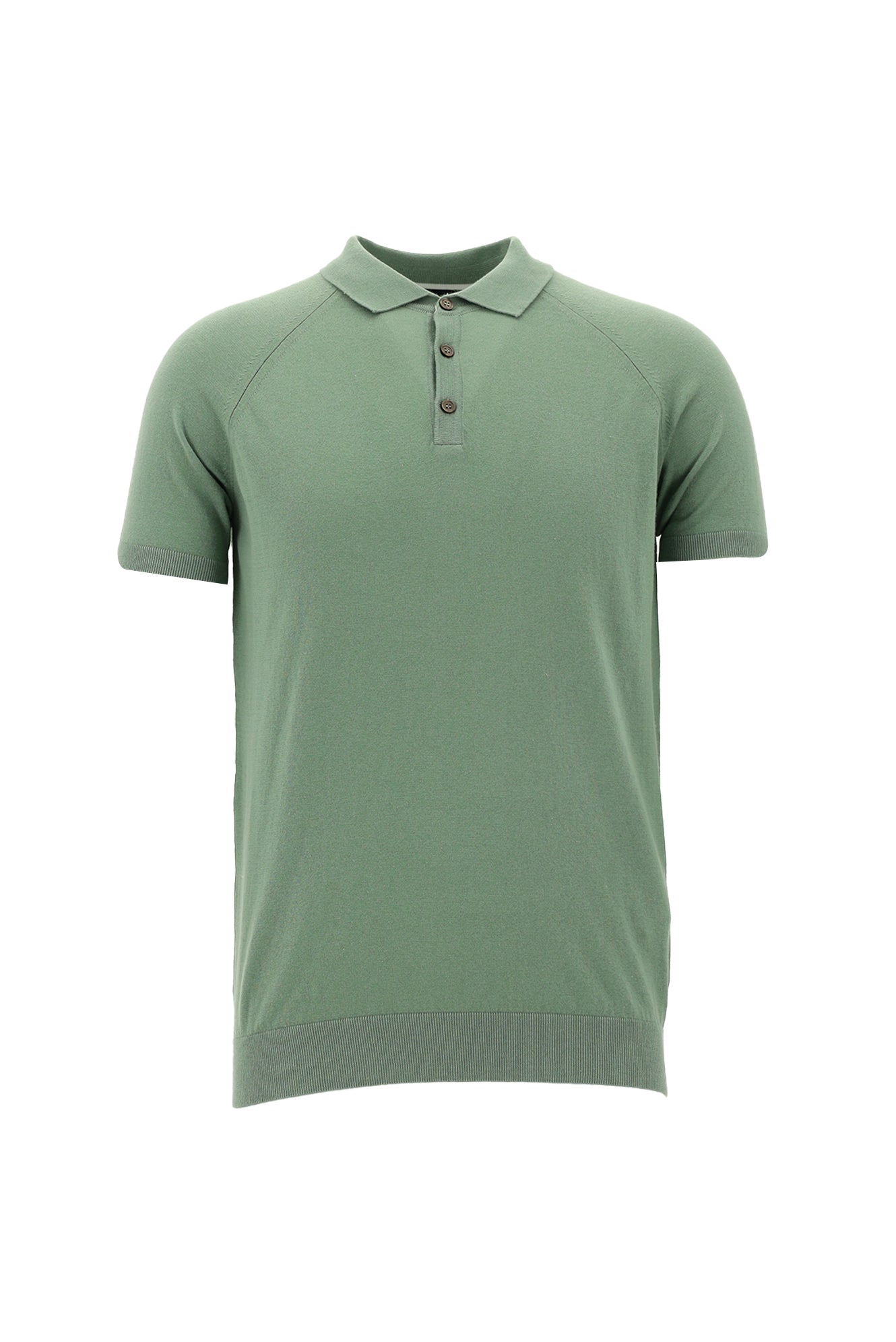 Çağla Yeşili Regular Fit Pamuklu Polo Yaka T-shirt