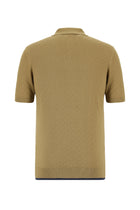 Orta Vizon Slim Fit Dar Kesim Desenli Nakışlı Pamuklu Polo Yaka T-shirt