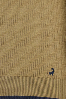 Orta Vizon Slim Fit Dar Kesim Desenli Nakışlı Pamuklu Polo Yaka T-shirt