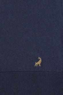 Siyah Lacivert Slim Fit Dar Kesim Desenli Nakışlı Pamuklu Polo Yaka T-shirt