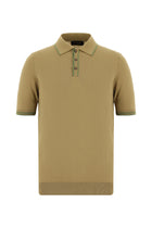 Orta Vizon Slim Fit Dar Kesim Desenli Nakışlı Pamuklu Polo Yaka T-shirt