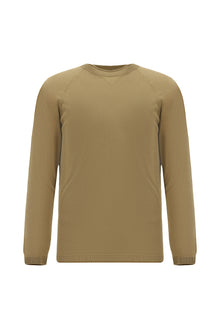 Orta Vizon Bisiklet Yaka Regular Fit Desenli Modal Karışımlı Triko Kazak