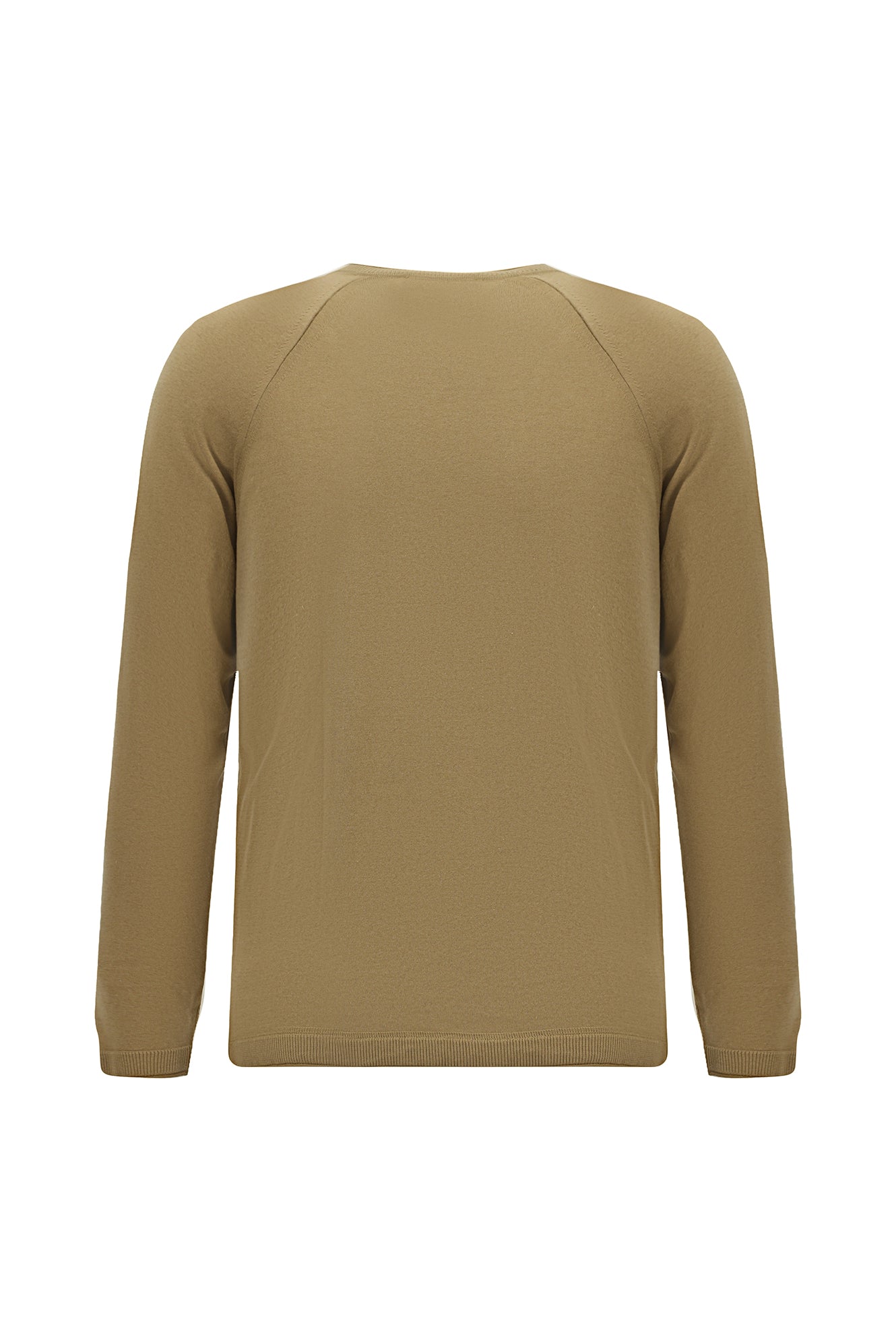 Orta Vizon Bisiklet Yaka Regular Fit Desenli Modal Karışımlı Triko Kazak